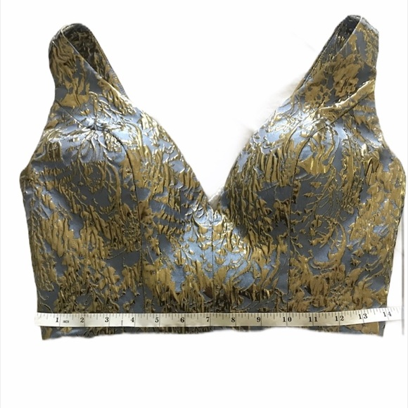 Ellie Wilde 2 Piece Cropped Top Dress Set Size 12 - Picture 5 of 7